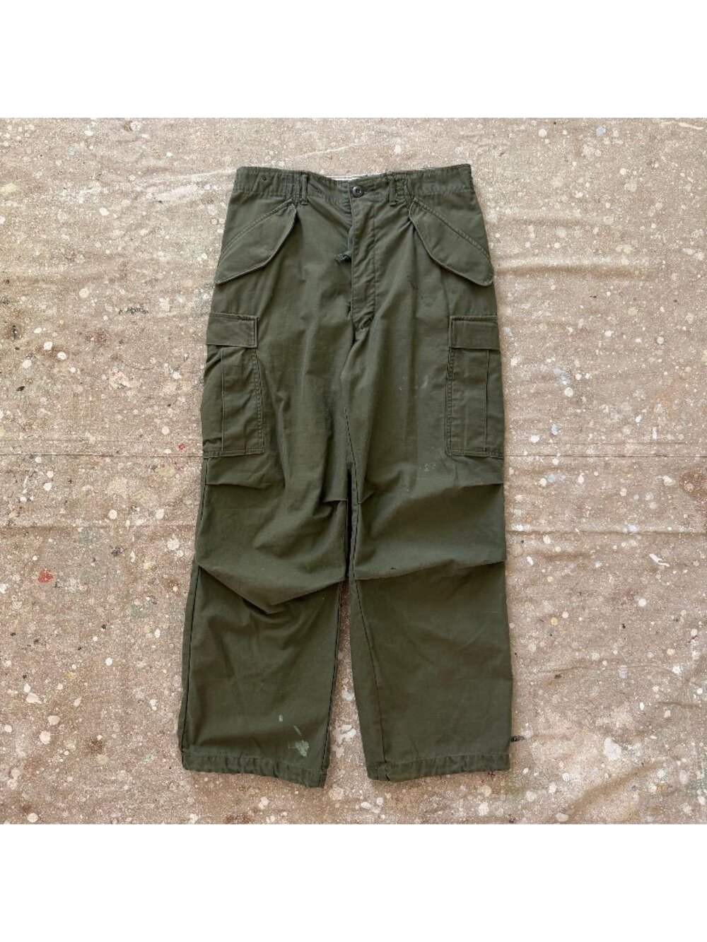 74’ US Military M65 Cargo Olive Green Pants